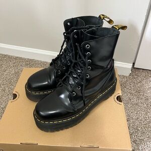 JADON BOOT SMOOTH LEATHER PLATFORMS